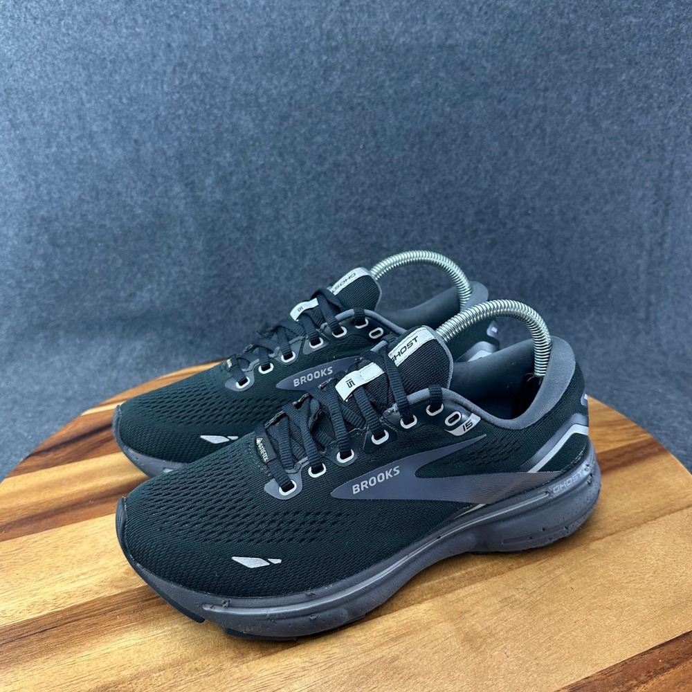 Brooks Ghost 15 GTX Womens Sz 8.5B Black Athletic Running Walking Shoes Sneakers - Picture 8 of 16